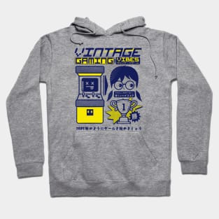 Vintage Gaming Vibes - Retro Arcade Gamer Hoodie